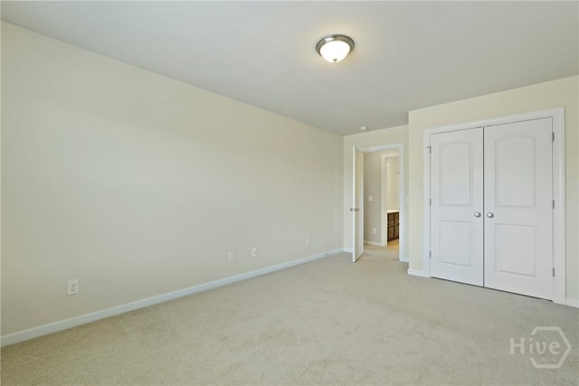 121 Belle Gate Dr, Pooler, GA 31322 - unfurnished bedroom with light colored carpet and a closet