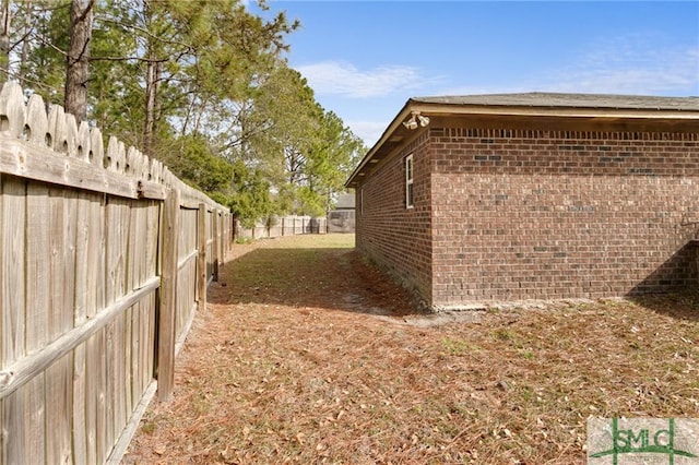 view of side of home