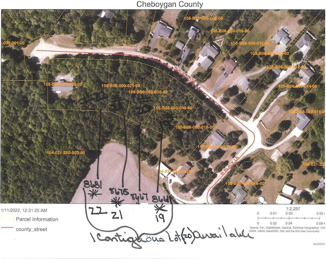 8661 W Black Ln Lot 19, Cheboygan MI, 49721 land for sale