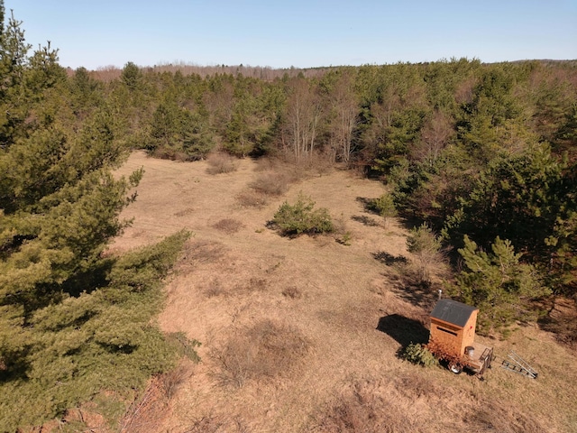 view of aerial view