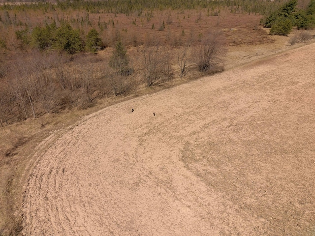 view of aerial view