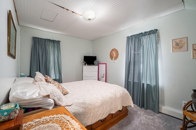 bedroom featuring carpet floors