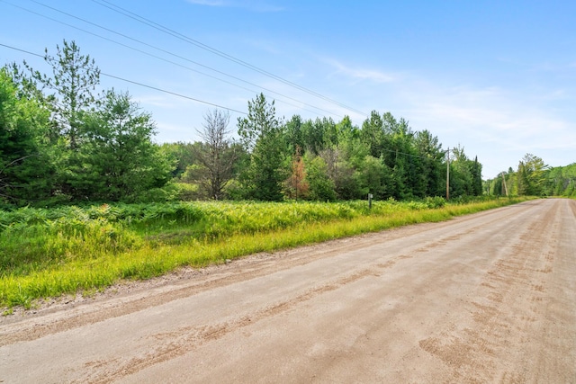 view of road