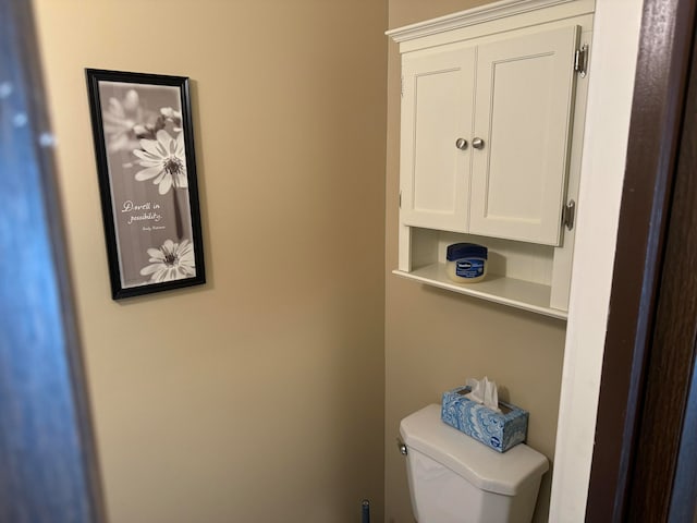 bathroom with toilet