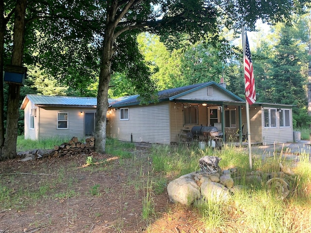 view of rear view of house