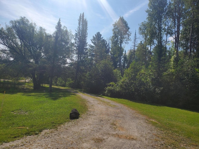 view of road