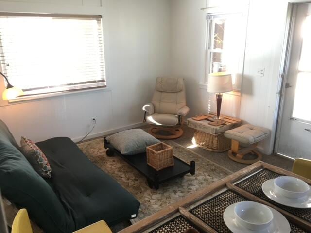 sitting room featuring a wealth of natural light