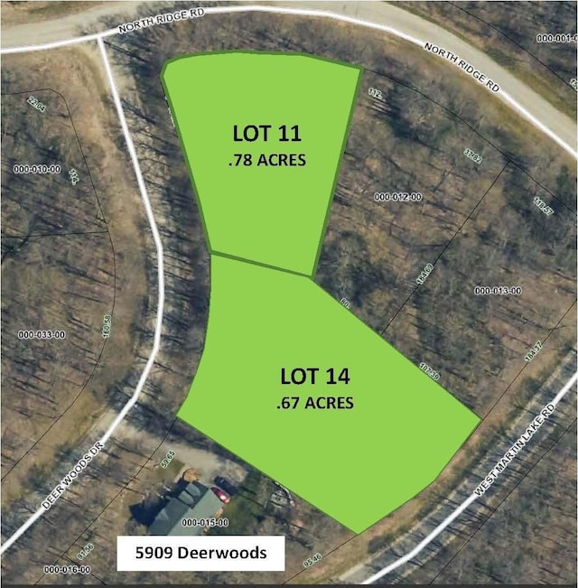 LOTS11, 14 W Martin Lake Rd, Gaylord MI, 49735 land for sale