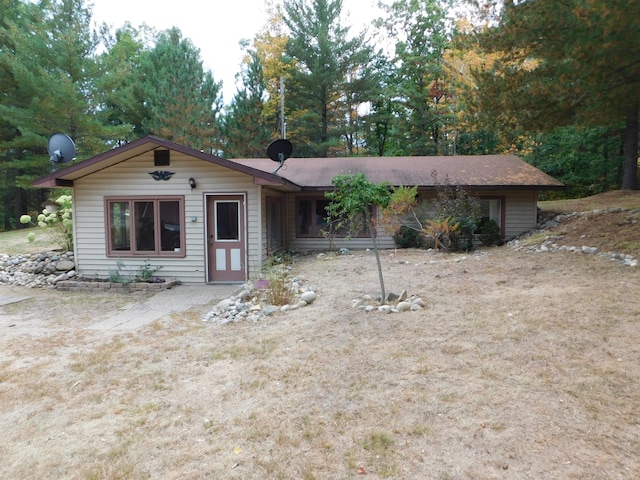 view of ranch-style house