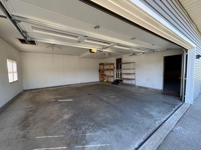 basement with gas water heater, electric panel, sink, and heating unit