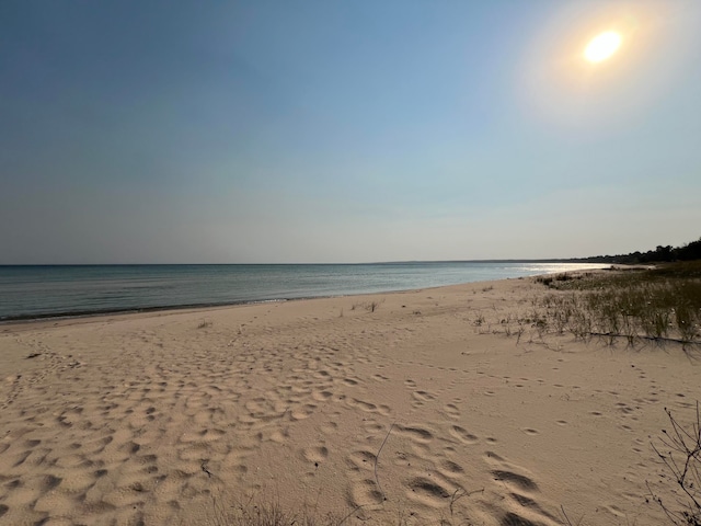 water view with a beach view