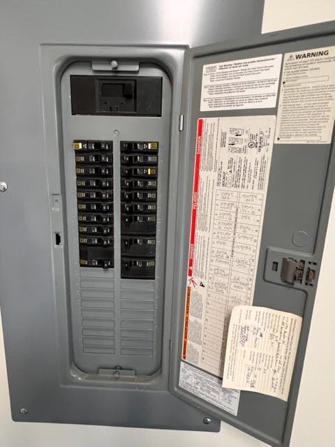 utilities with electric panel