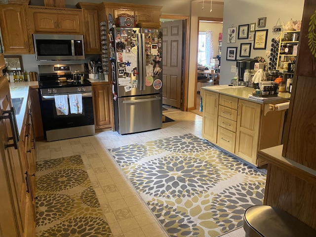 kitchen featuring stainless steel appliances