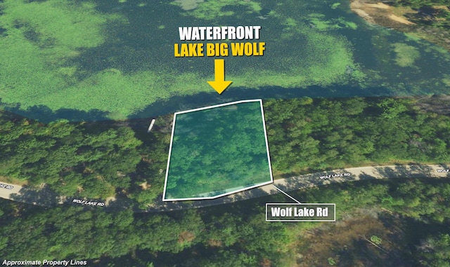 Listing photo 3 for Big Wolf Lake Rd Unit Parcel A, Lewiston MI 49756