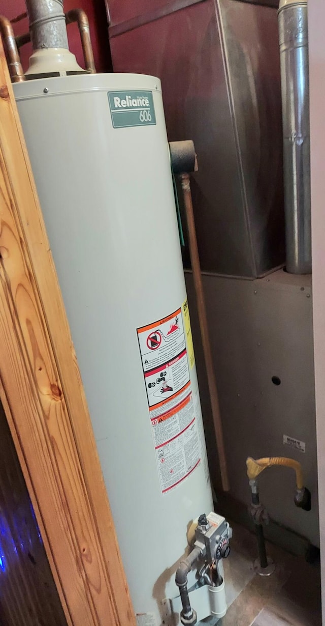 utilities featuring water heater