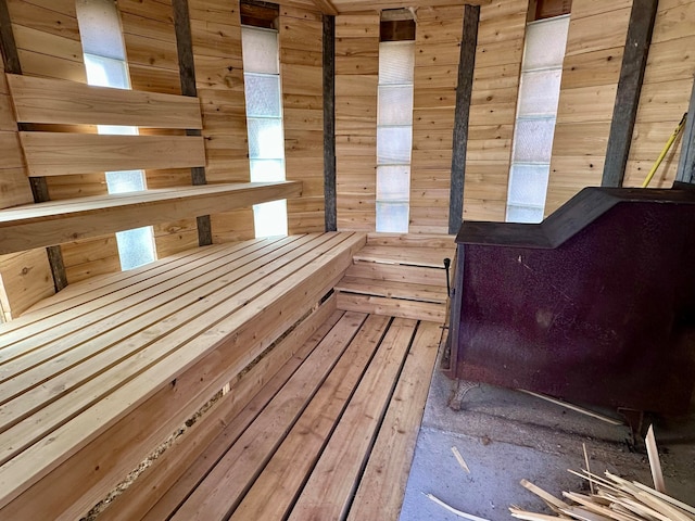 view of sauna / steam room