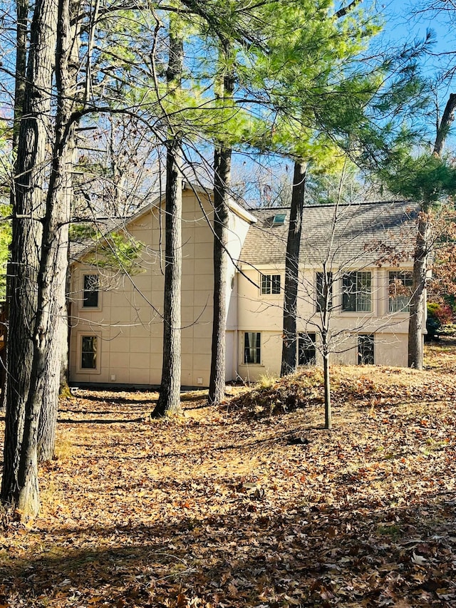 view of side of property