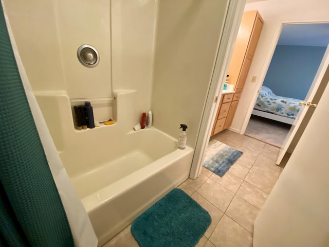 bathroom featuring tile patterned floors