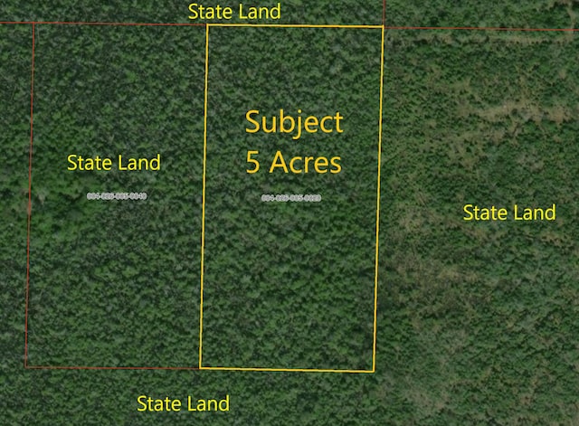 5ACRES N Everett, Roscommon MI, 48653 land for sale