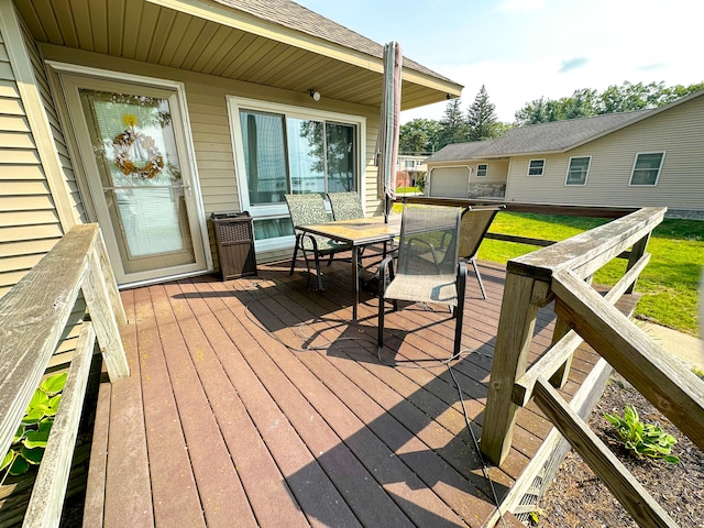 view of deck