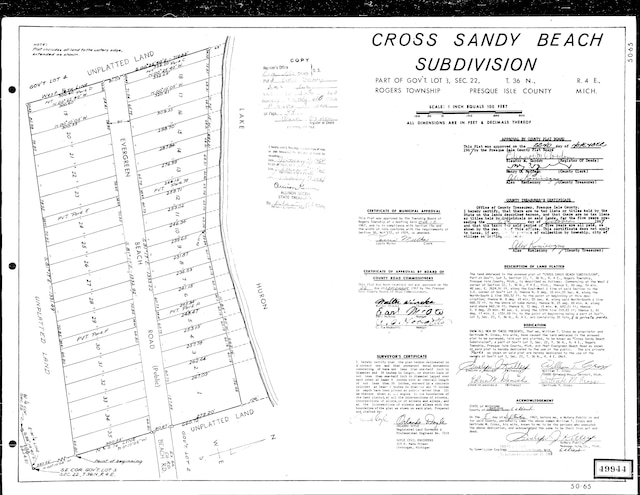 LOTS25 Beach Rd, Rogers City MI, 49779 land for sale