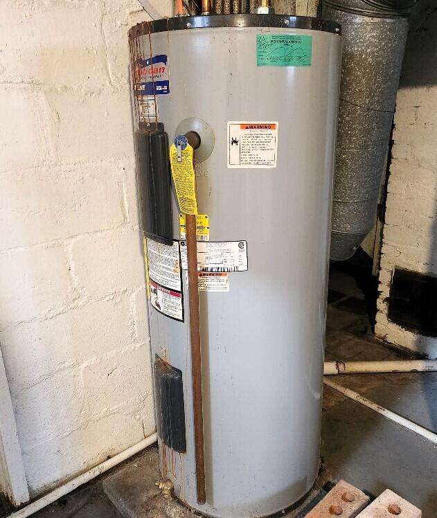 utilities with water heater