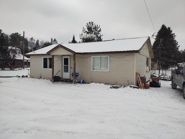 view of ranch-style house