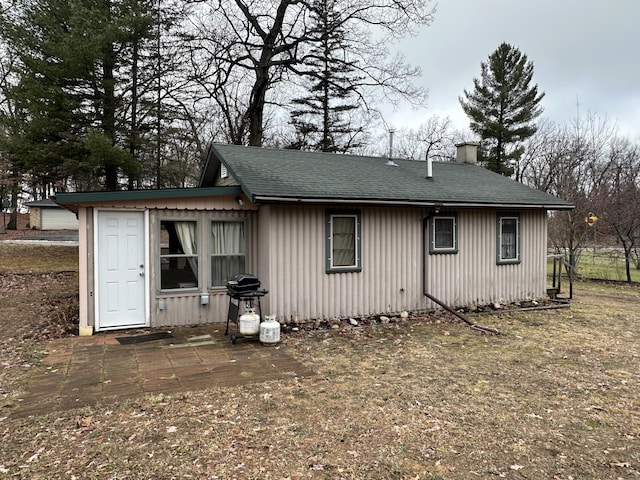 view of home's exterior