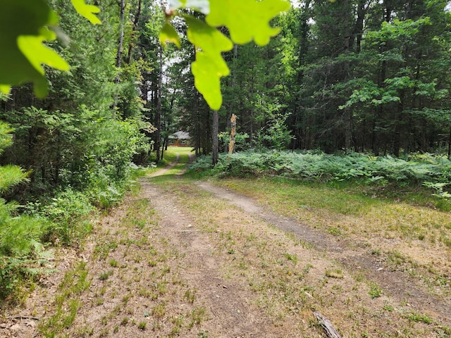 view of road