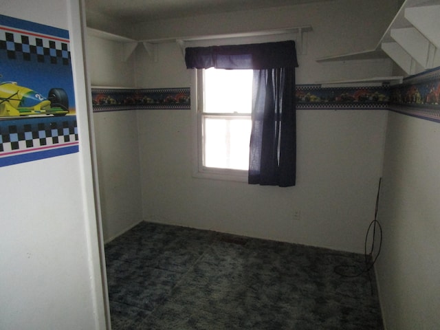 view of spare room