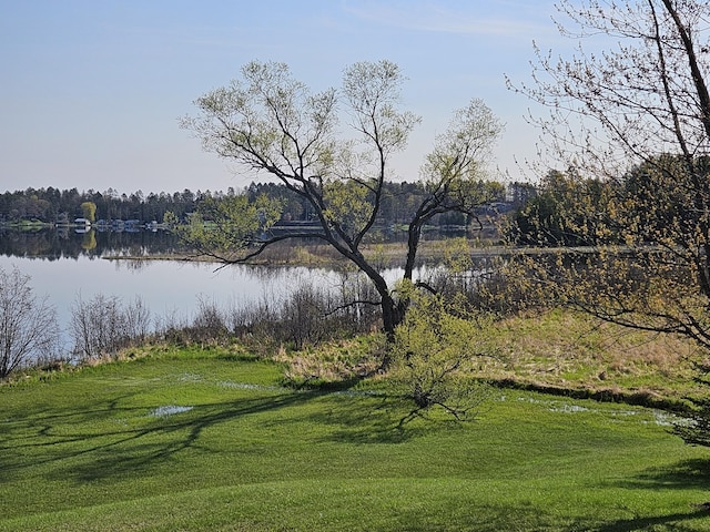 property view of water