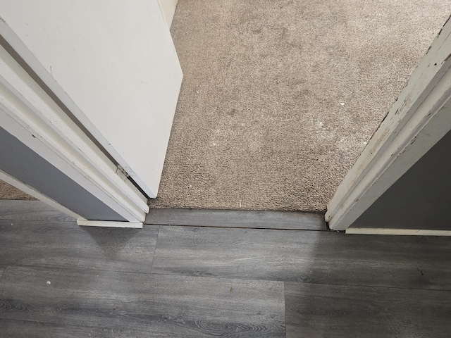 interior details featuring hardwood / wood-style floors