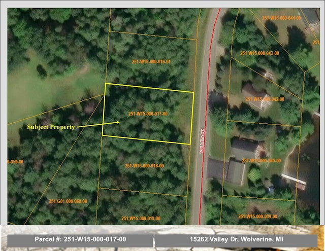 15262 Valley Dr Lot 17, Wolverine MI, 49799 land for sale