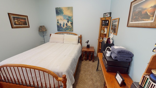 bedroom featuring carpet floors