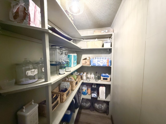 view of pantry