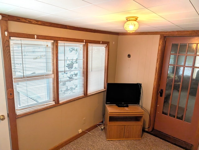 interior space with carpet