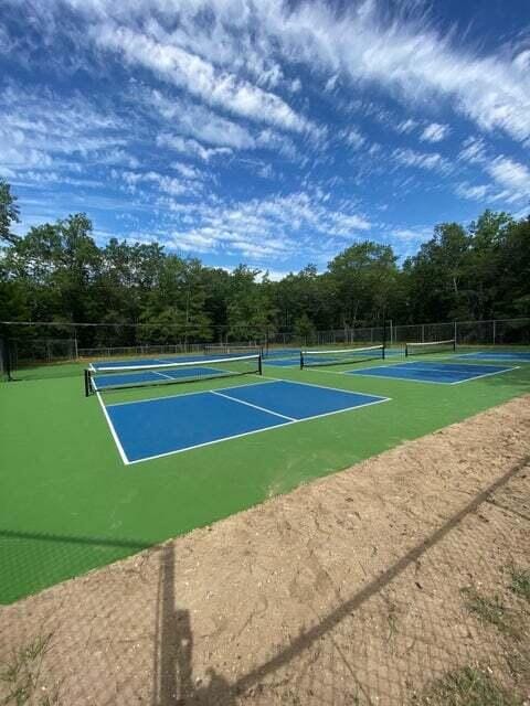 view of tennis court