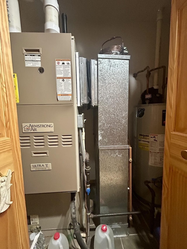 utilities featuring water heater