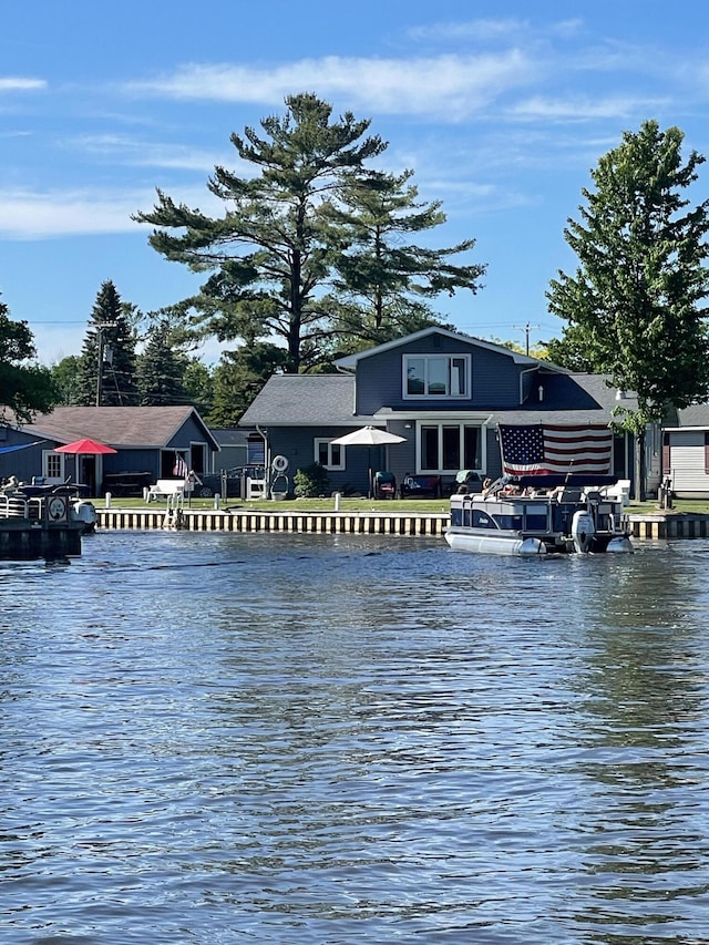 property view of water