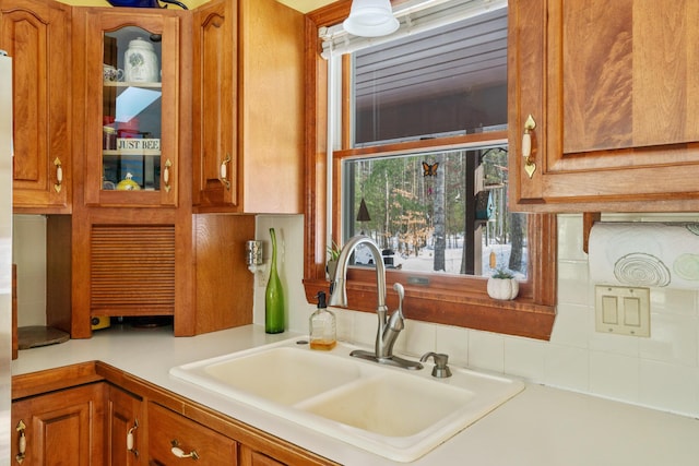 kitchen with sink