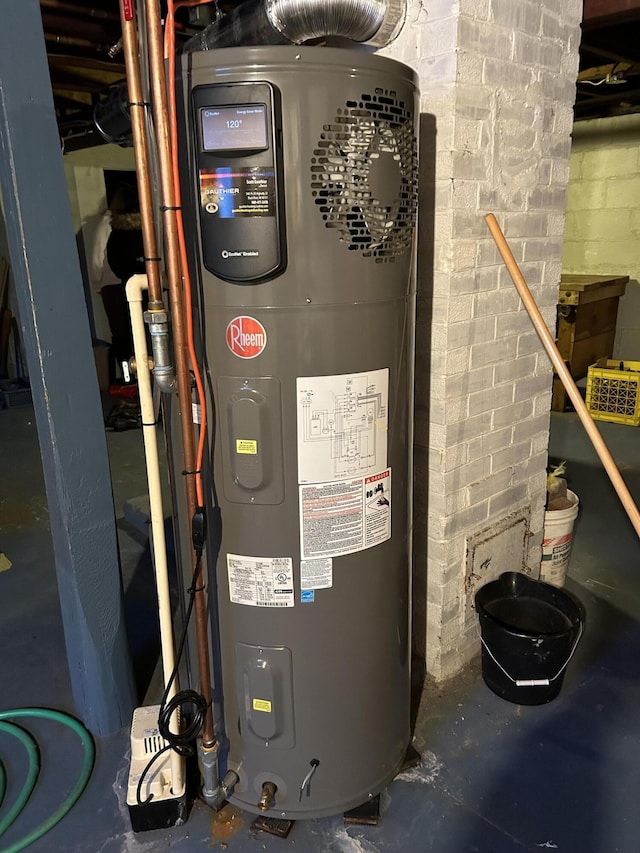 utilities with heat pump water heater