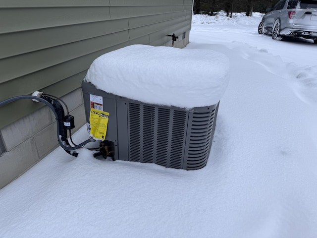 details featuring central air condition unit