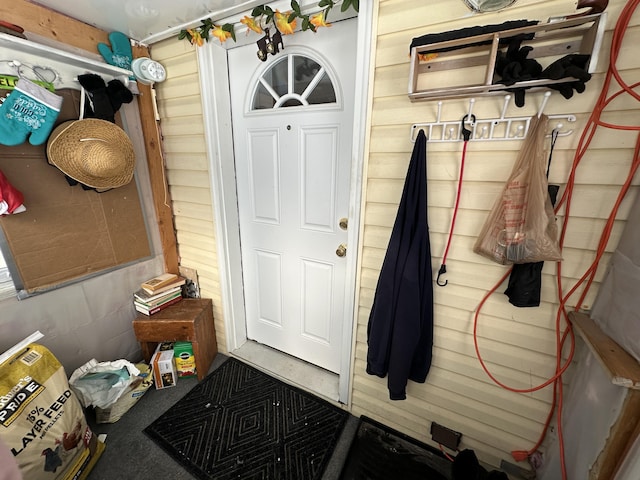 view of mudroom