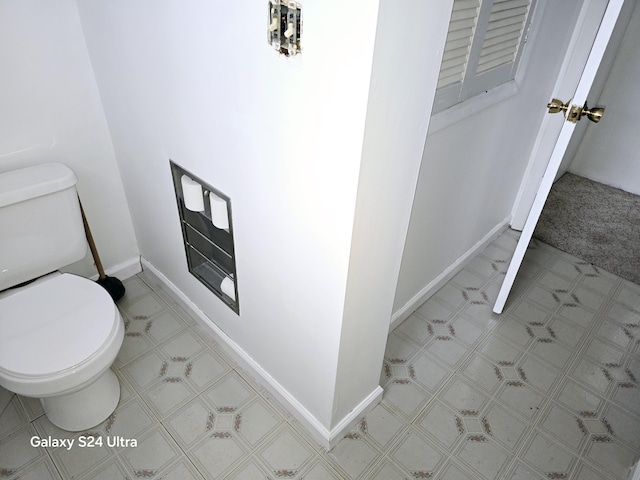 bathroom with toilet