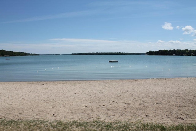 water view with a beach view