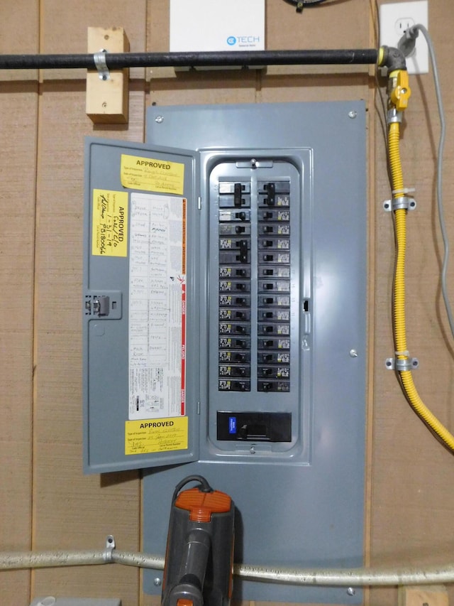 utilities with electric panel