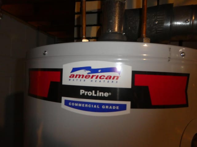 room details with water heater