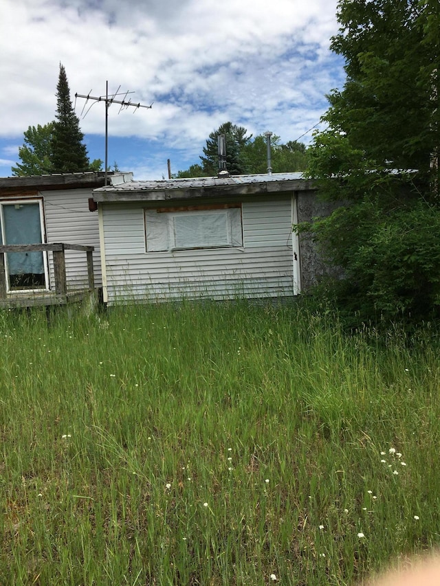 view of rear view of house