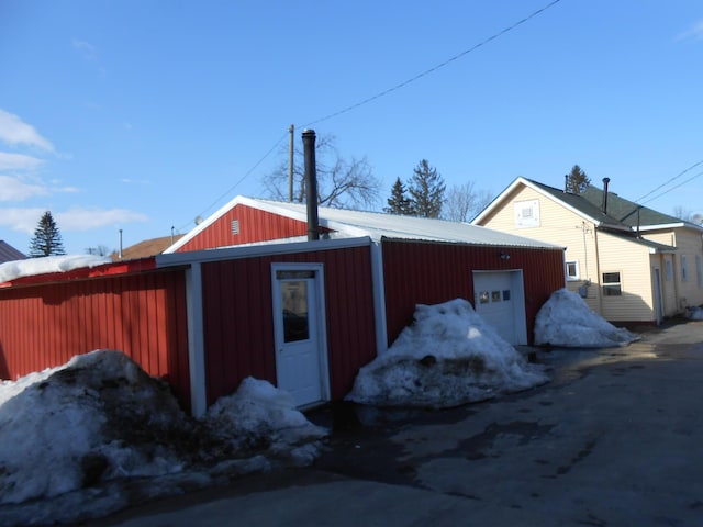 view of home's exterior