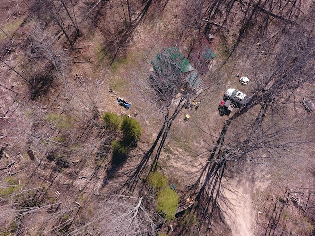 view of aerial view